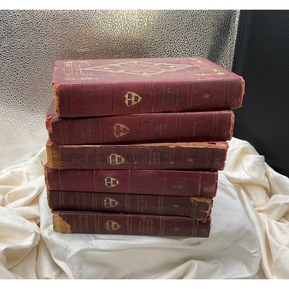 Lot of 6 The Harvard Classics Hardcover Books - Pilato/Woolman Penn/Faustus - Picture 5 of 6